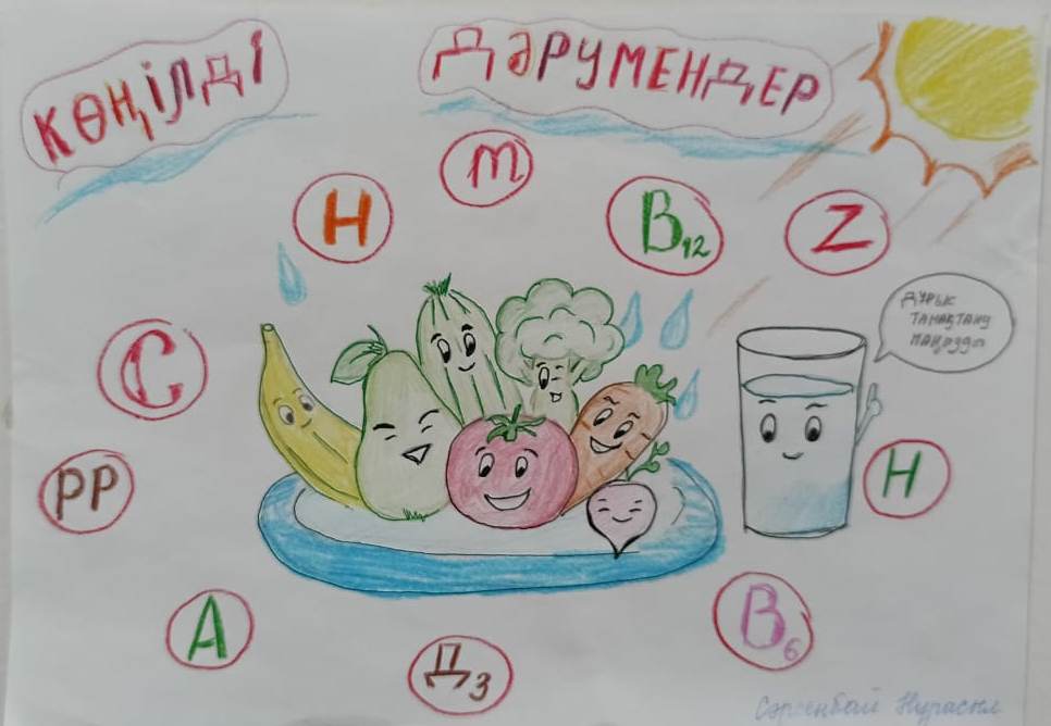 «Дұрыс тамақтанудың жеті ережесі» суреттер байқауы