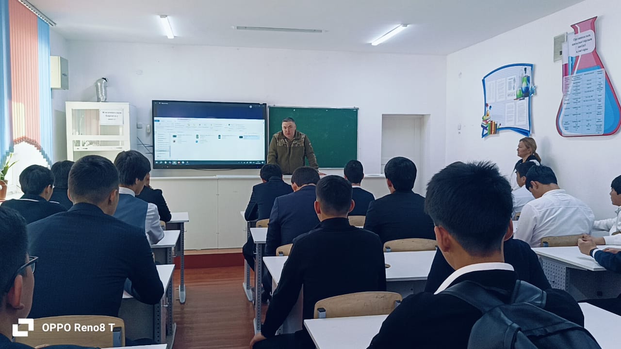 Әскери оқу орындары туралы ақпараттарды оқушыларға беру және үгіт насихат жұмыстарын жүргізу.