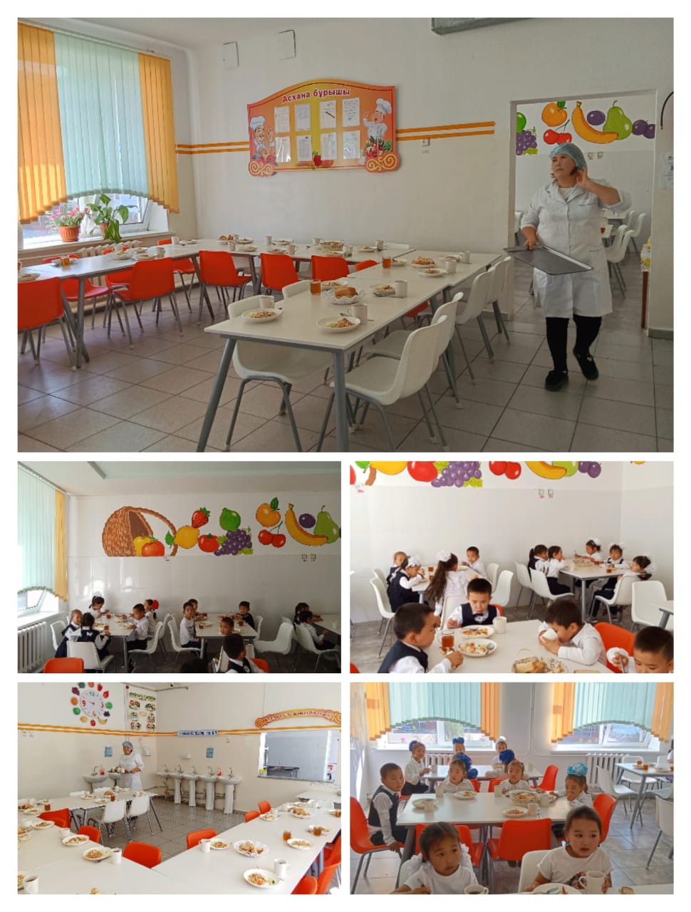 Ақкөз Қосанұлы атындағы №18 жалпы орта білім беретін мектебі бойынша қазіргі таңда жалпы 339 білім алушы тегін тамақпен қамтылған оның ішінде 1-4 сыныптар арасында 312 білім алушы және 5-11 сыныптар арасында 27 білім алушы тамақтанады.